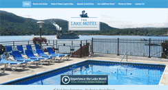 Desktop Screenshot of lakegeorgelakemotel.com