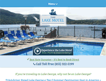 Tablet Screenshot of lakegeorgelakemotel.com